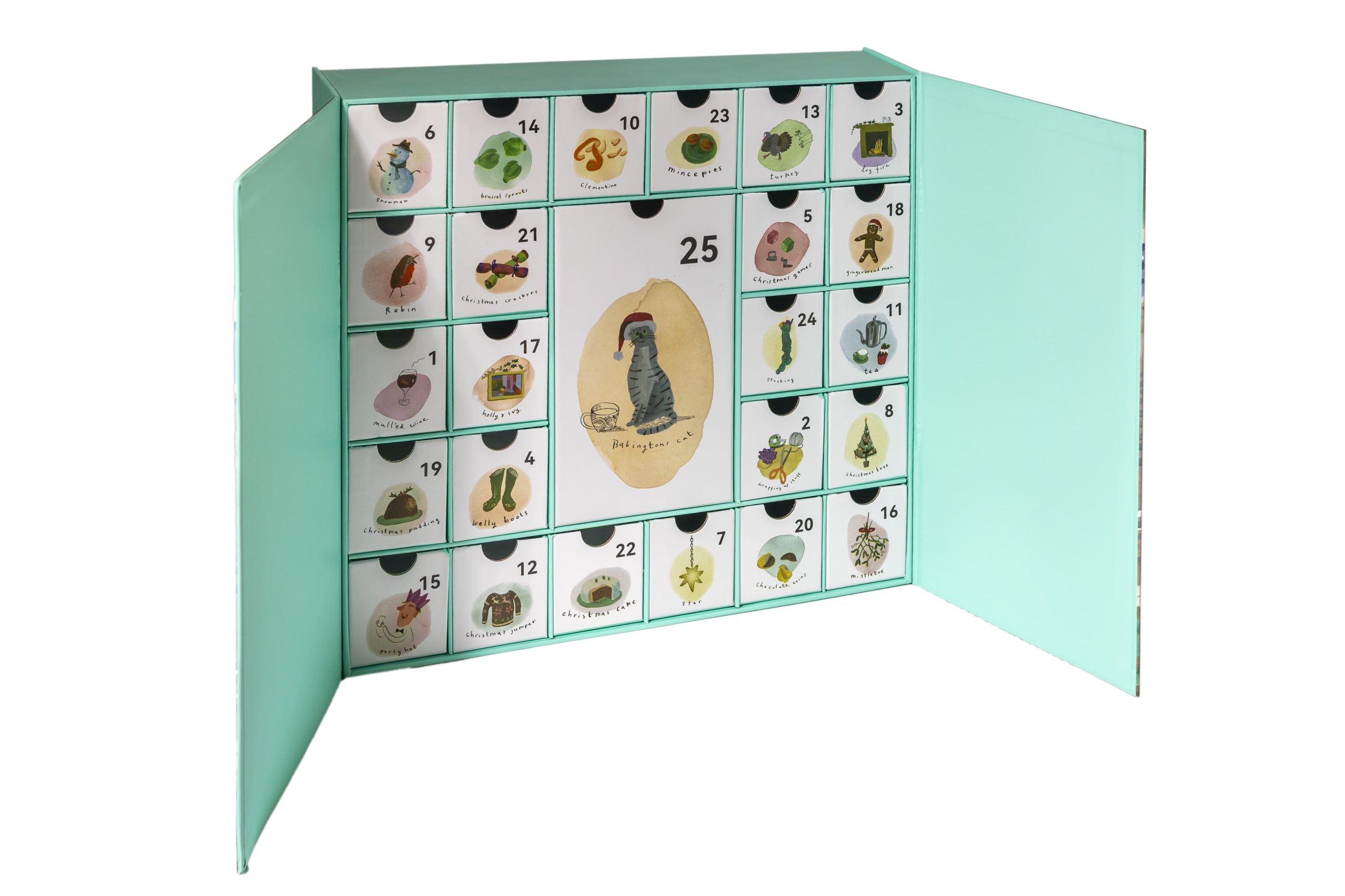 The Babingtons Advent Calendar open