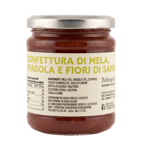 Apple, Strawberry and Elderflower Preserve