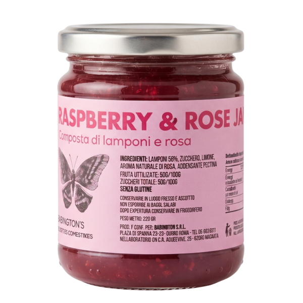 Raspberry and Rose Jam